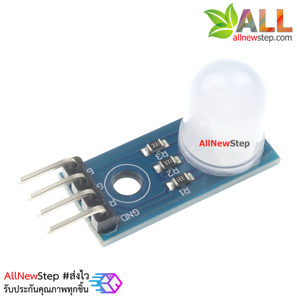 RGB LED module three-color LED module 10mm total cloudy