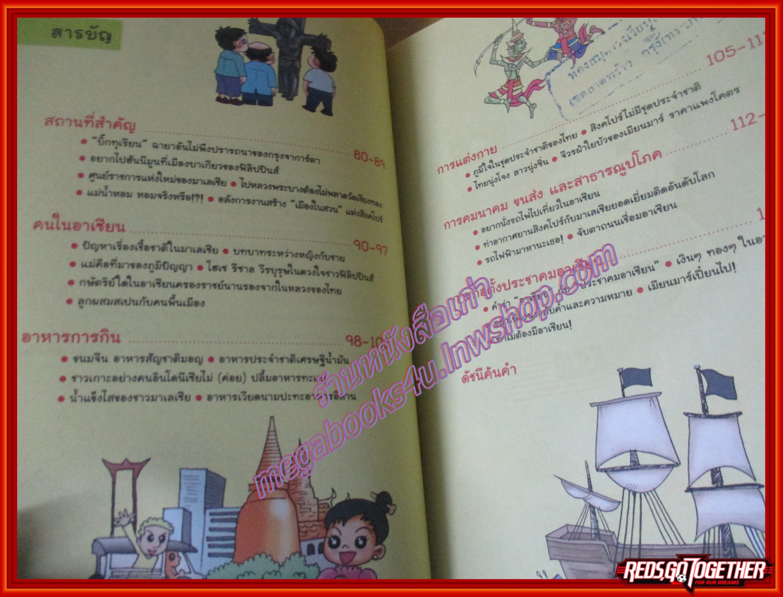 รู้รอบตอบได้เรื่องอาเซียน เล่ม 1 สนุกกับสารพันคำถาม ผู้เขียน ฝ่ายวิชาการ สถาพรบุ๊คส์ (มือสองจากห้องสมุด) (สภาพ70-80%)