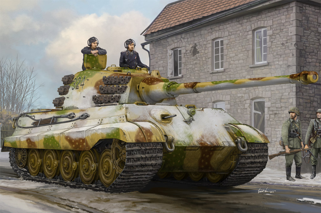 1/35 Pz.Kpfw.VI Sd.Kfz.182 Tiger II (Henschel Feb-1945 Production)