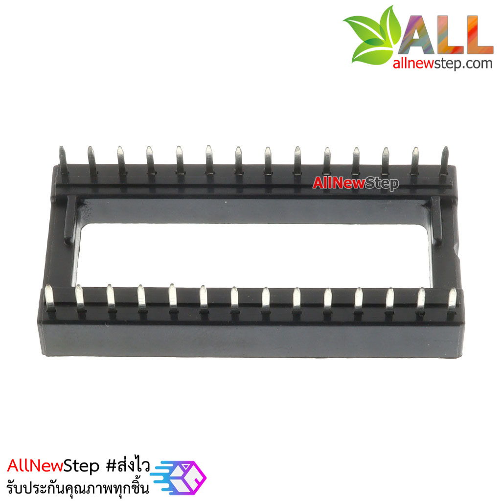 socket 28 ขา แบบกว้าง socket 28p wide