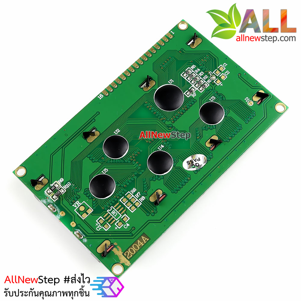 โมดูลจอ LCD 2004 LCD Blue Screen 20x4 LCD with backlight ไม่มี I2C