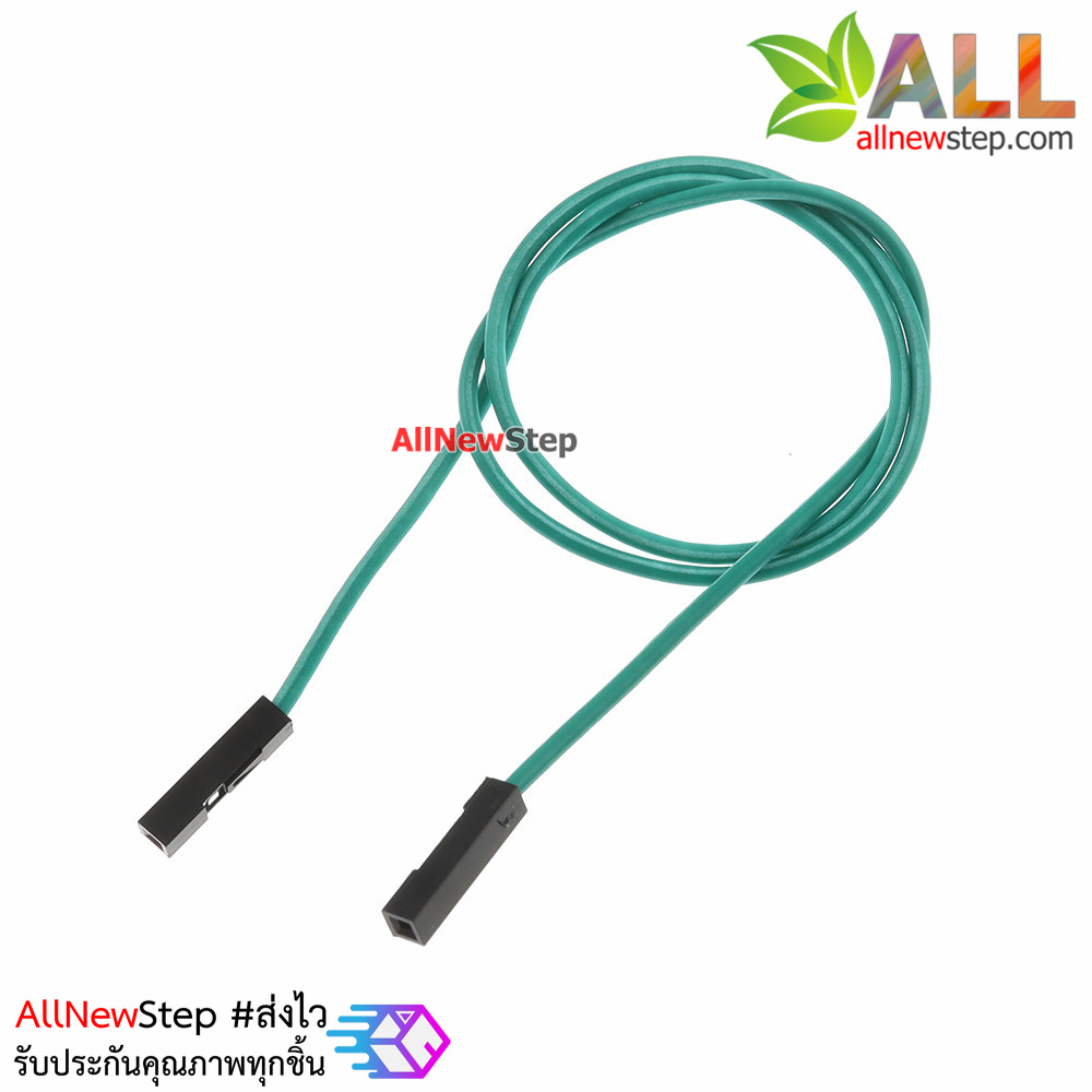 สายจัม เมีย-เมีย Jump Wire (Female to Female) สายไฟ ยาว 30cm. คละสี จำนวน 1 เส้น