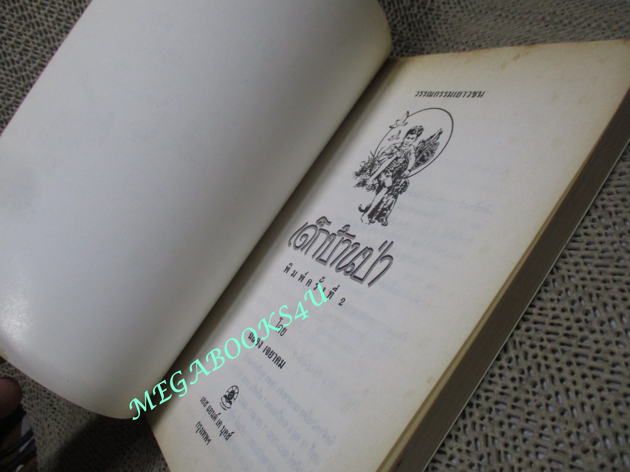 หนังสือ เด็กบ้านป่า. ผลงานของ ฉลอง เจยาคม