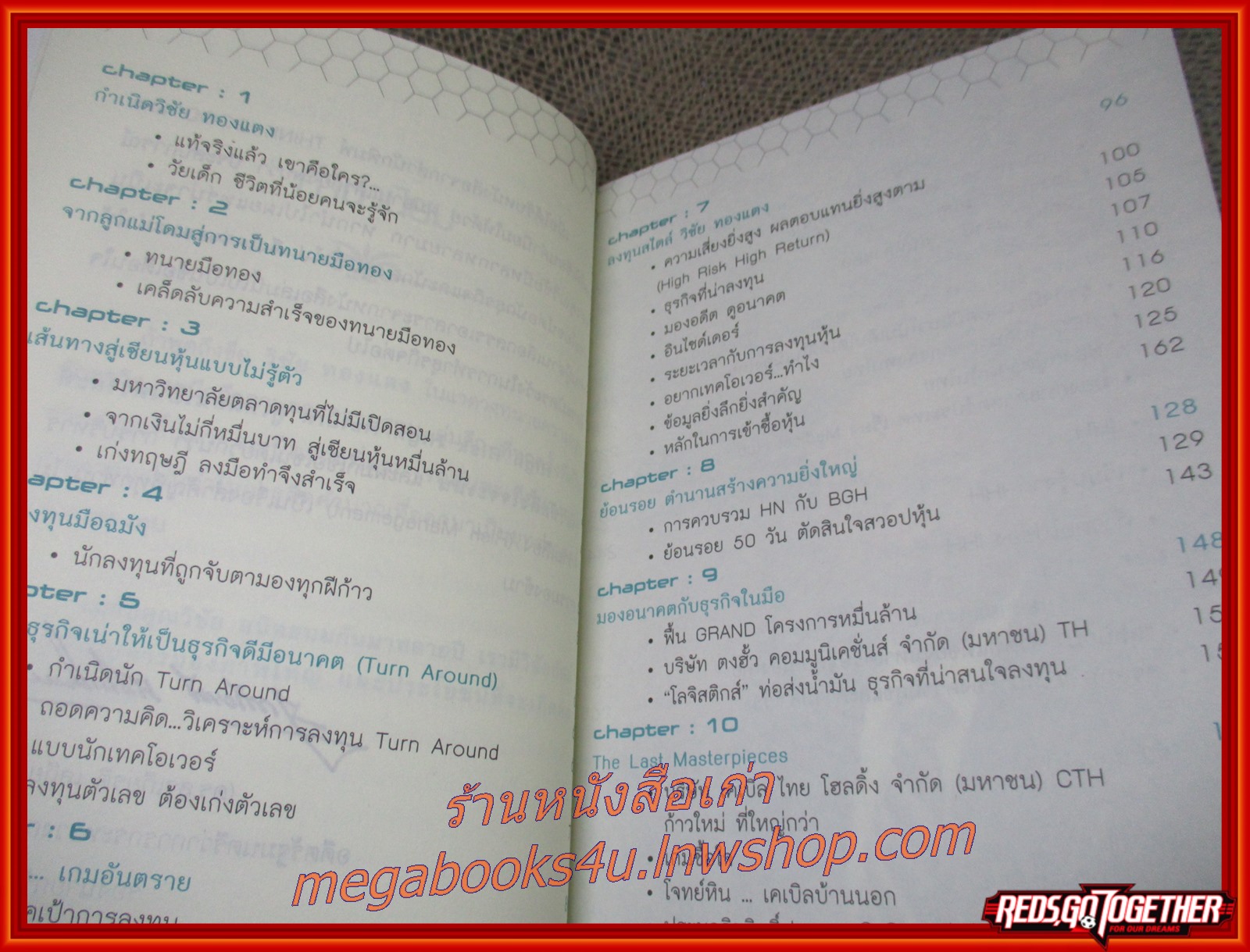 ลงทุนสไตล์วิชัย ทองแตง จากทนายความมือทอง สู่เซียนหุ้นหมื่นล้าน ไขรหัสลับสู่ความสำเร็จ / วิชัย ทองแตง /สนพ. Think good