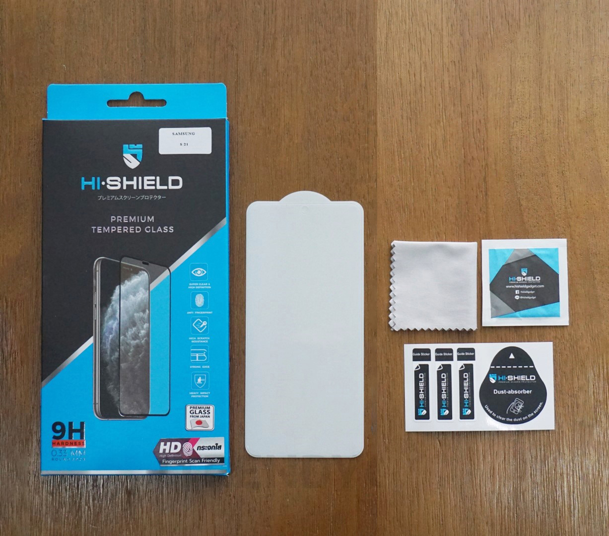 Hishield กระจก HD / เต็มจอ ใส ด้าน ถนอมสายตา กันคนมอง สแกนนิ้วได้ ใช้สำหรับ Samsung S25 Ultra S25 Plus S24 Ultra ใบกำกับภาษี