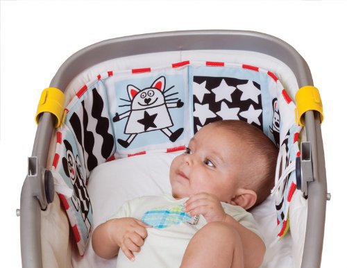 หนังสือผ้าติดเตียง/ติดรถเข็นก็ได้ Taf Toys