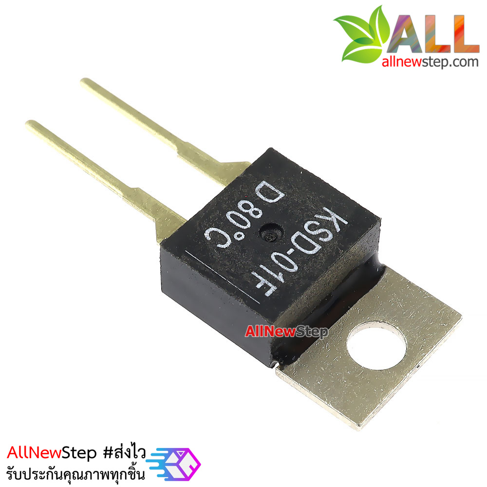 KSD-01F/JUC-31F สวิตช์ความร้อน Thermostat 80 องศาเซลเซียส Normally closed-D-over-temperature disconnect