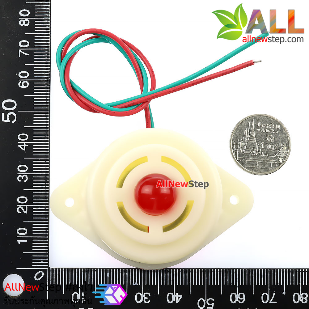 โมดูล Buzzer Alarm Sound DC12V เสียงบี๊ป บี๊ป บี๊ป