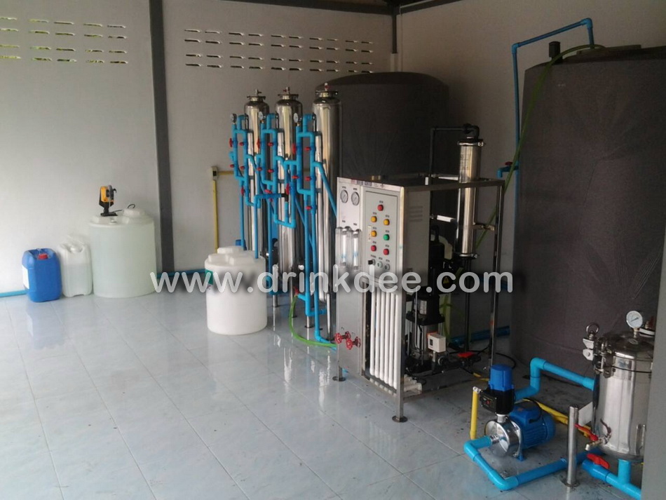 ชุดติดตั้งโรงานผลิตน้ำดื่ม 3,000 ลิตร/วัน (ทั้งระบบ)