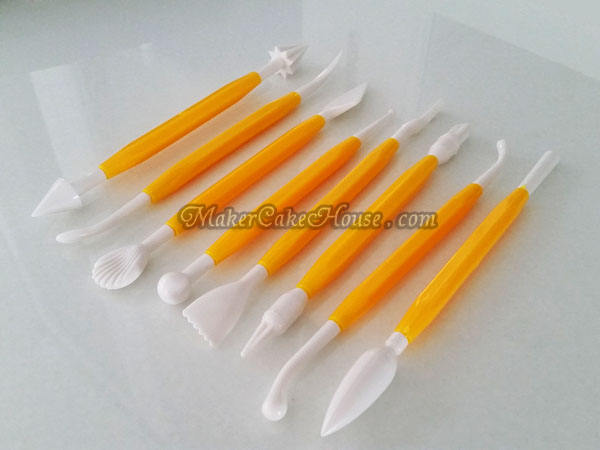 ชุดแกะสลัก Fondant ( ราคาพิเศษ ไม่มีแพ็กเกจ )