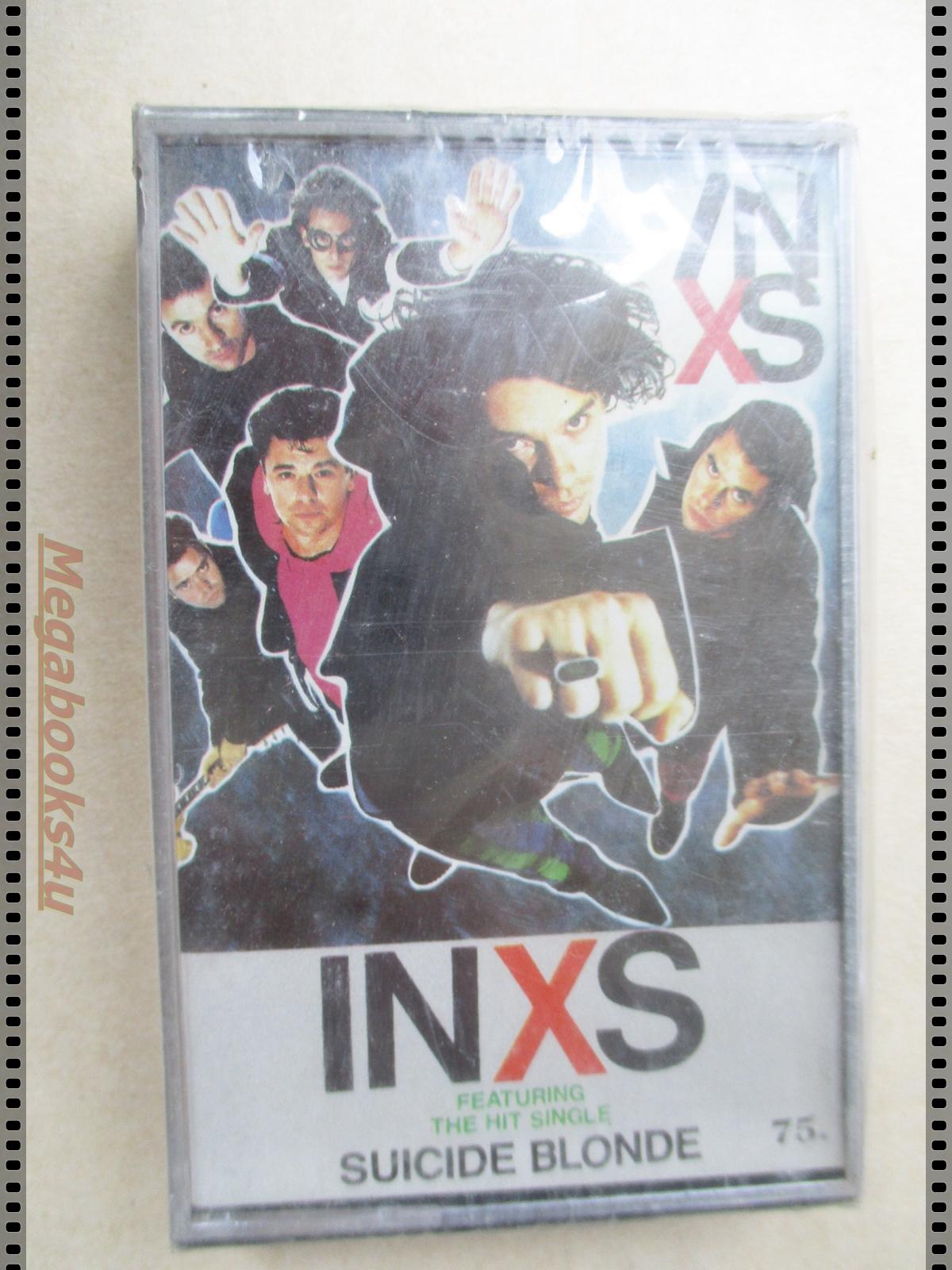 ขายเทปเพลงสากลเก่า INXS-SUICIDE BLONDE มือ1ในซีล