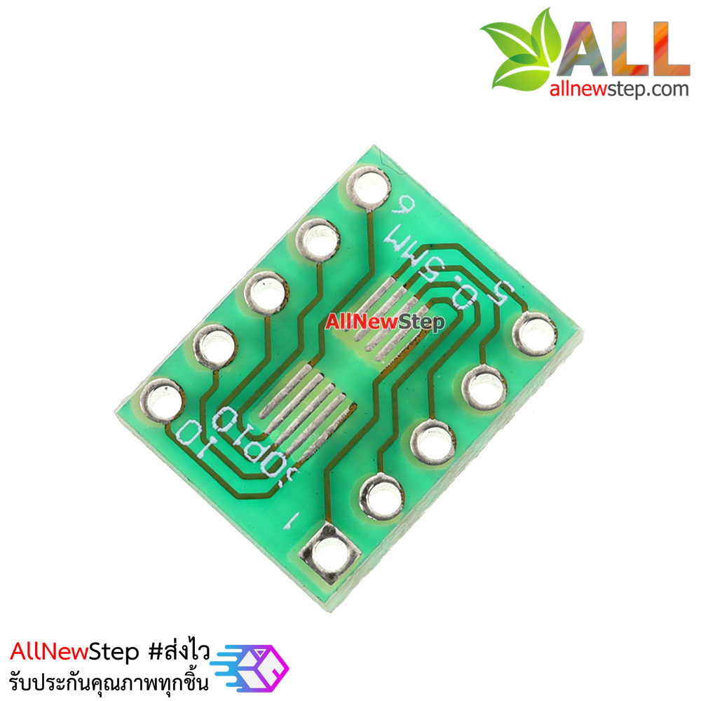 SOT23 / SOP10 MSOP10 UMAX10 turn DIP10 0.5MM 0.95MM Pitch IC adapter Socket / Adapter plate / PCB