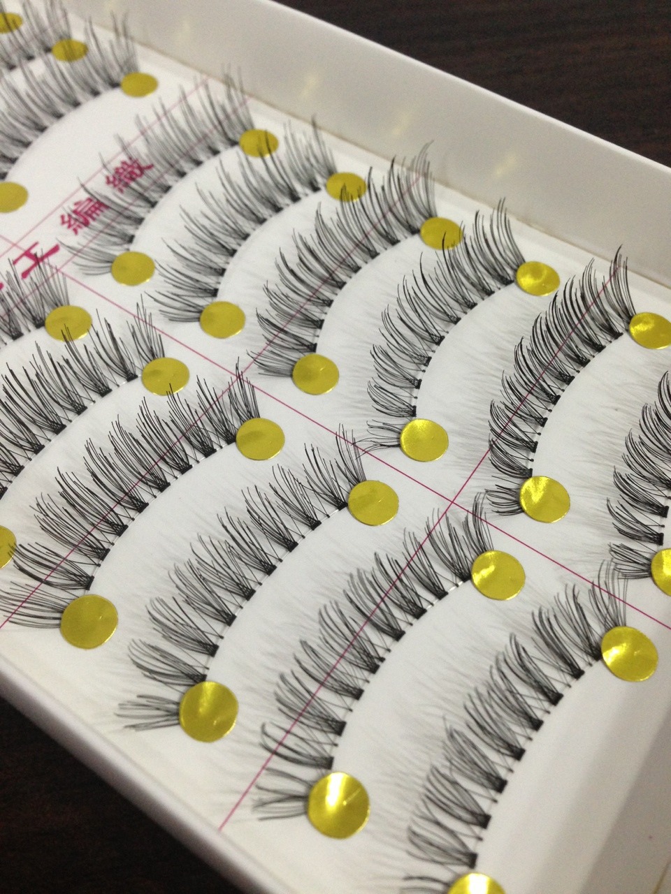 V-062 ขนตาเเกน(เอ็นใส)(ขายปลีก)