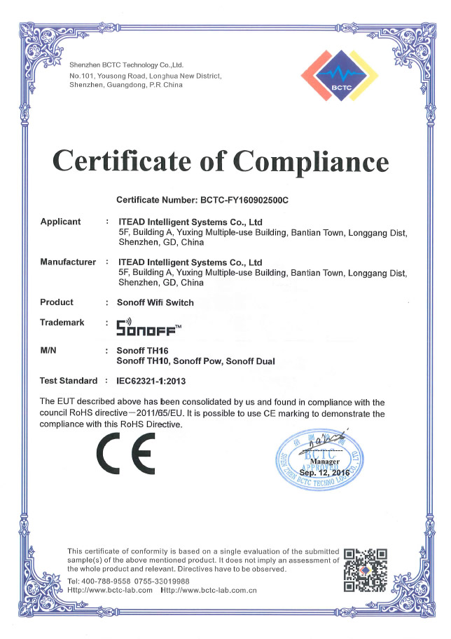 Sonoff basic WiFi Wireless Smart Switch MQTT สมาร์ทสวิตช์ sonoff รุ่นล่าสุด สั่งเปิด/ปิดไฟ ผ่านมือถือ ได้ทุกที่ทั่วโลก