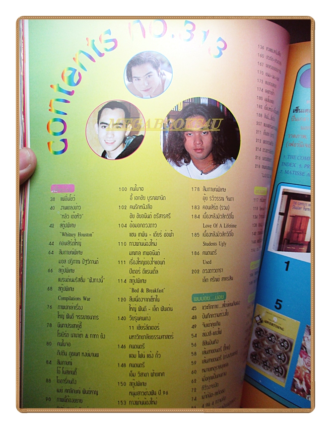 นิตยสารเธอกับฉัน เล่ม313 ปี2539 สภาพดี ปก ฟลุ๊คเกริกพล