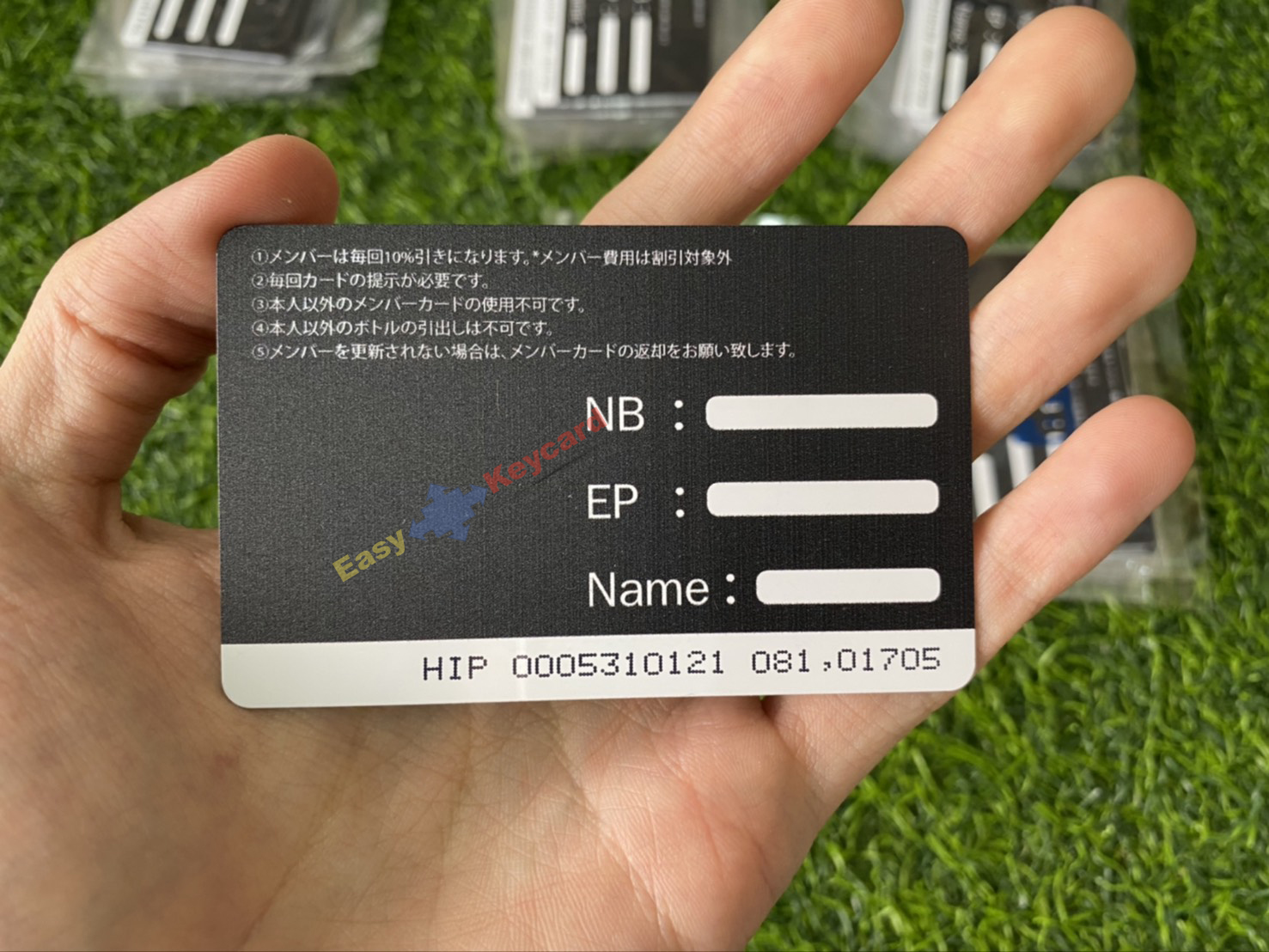 ค่าบริการสกีนบัตร 2 ด้าน (100 ใบ)