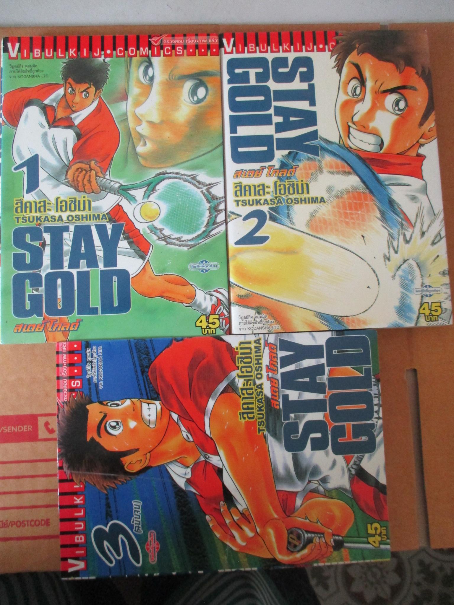การ์ตูนบ้าน STAY GOLD สเตย์ โกลด์ ครบชุด3เล่มจบ สนพ.วิบูลย์กิจ