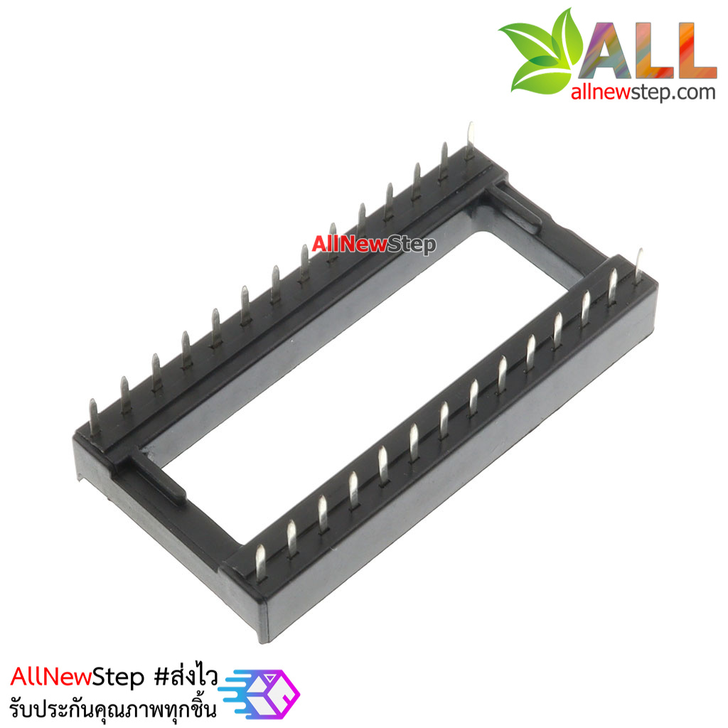 socket 28 ขา แบบกว้าง socket 28p wide