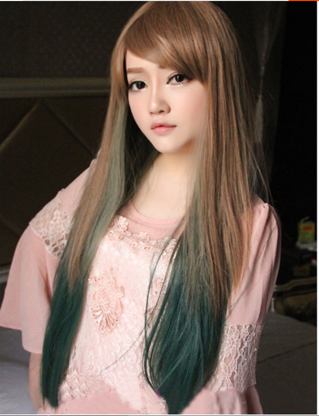 COS-210 วิกคอส ยาวตรง ทรงเเละสีใกล้เคียงตามเเบบเลยคร๊า (สินค้ามีจำกัด)