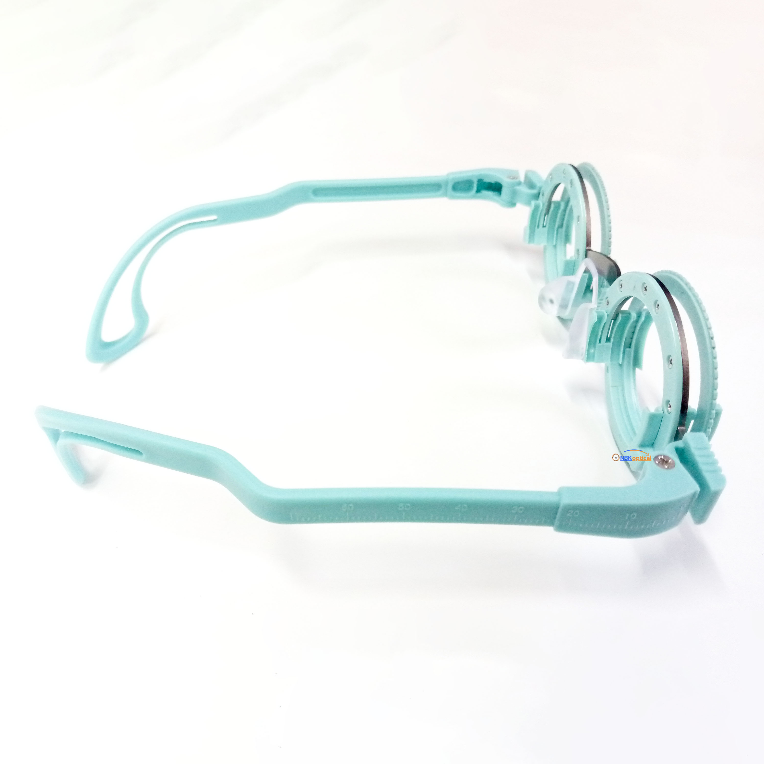 เฟรมวัดสายตา MODEL: TF-AT COLOR: TURQUOISE (เทอร์ควอยซ์สีฟ้า) PD: PD 58 ,60,62,64,66