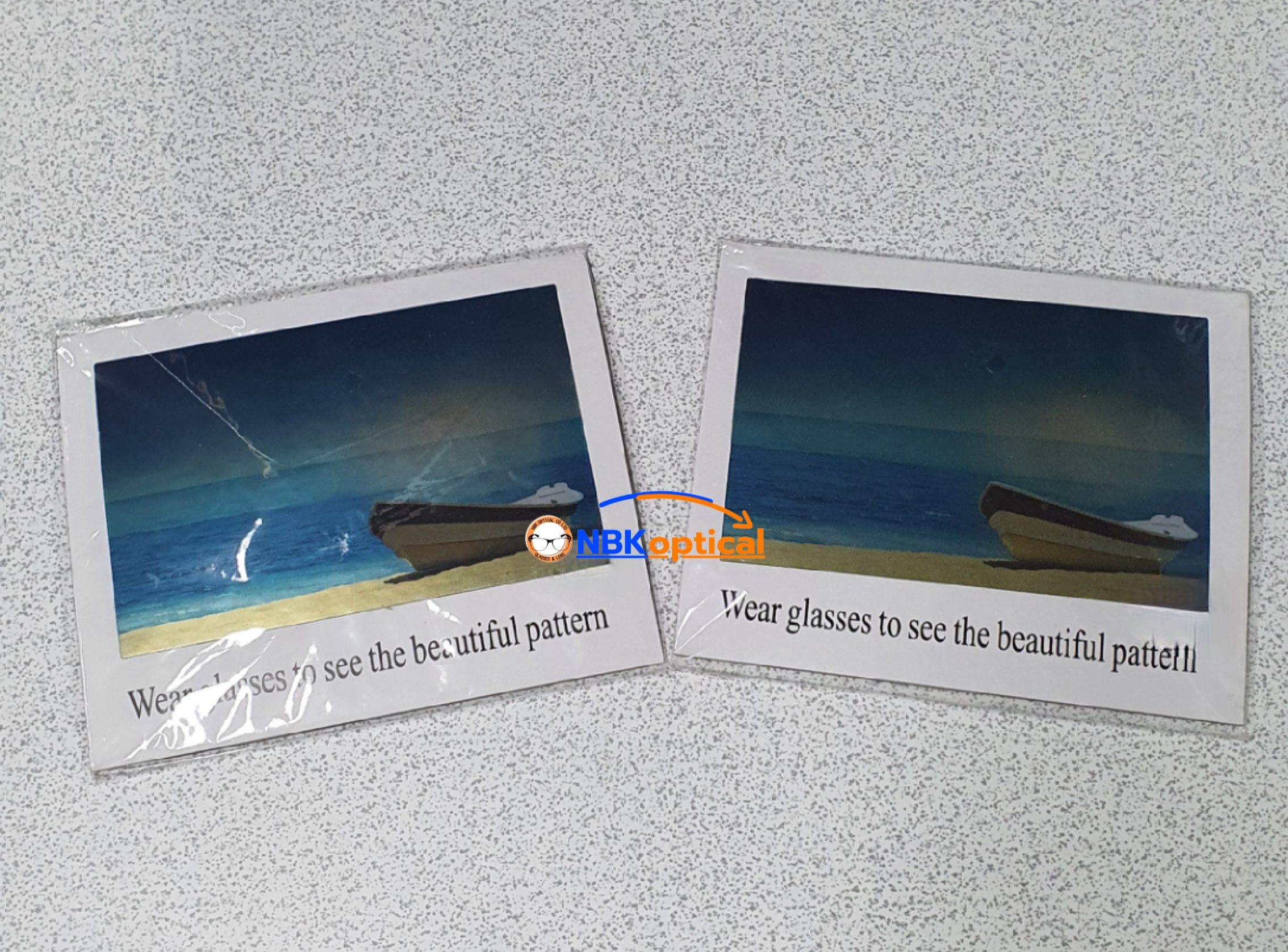 การ์ดทดสอบโพลาไรซ์ Polarized Test Cards