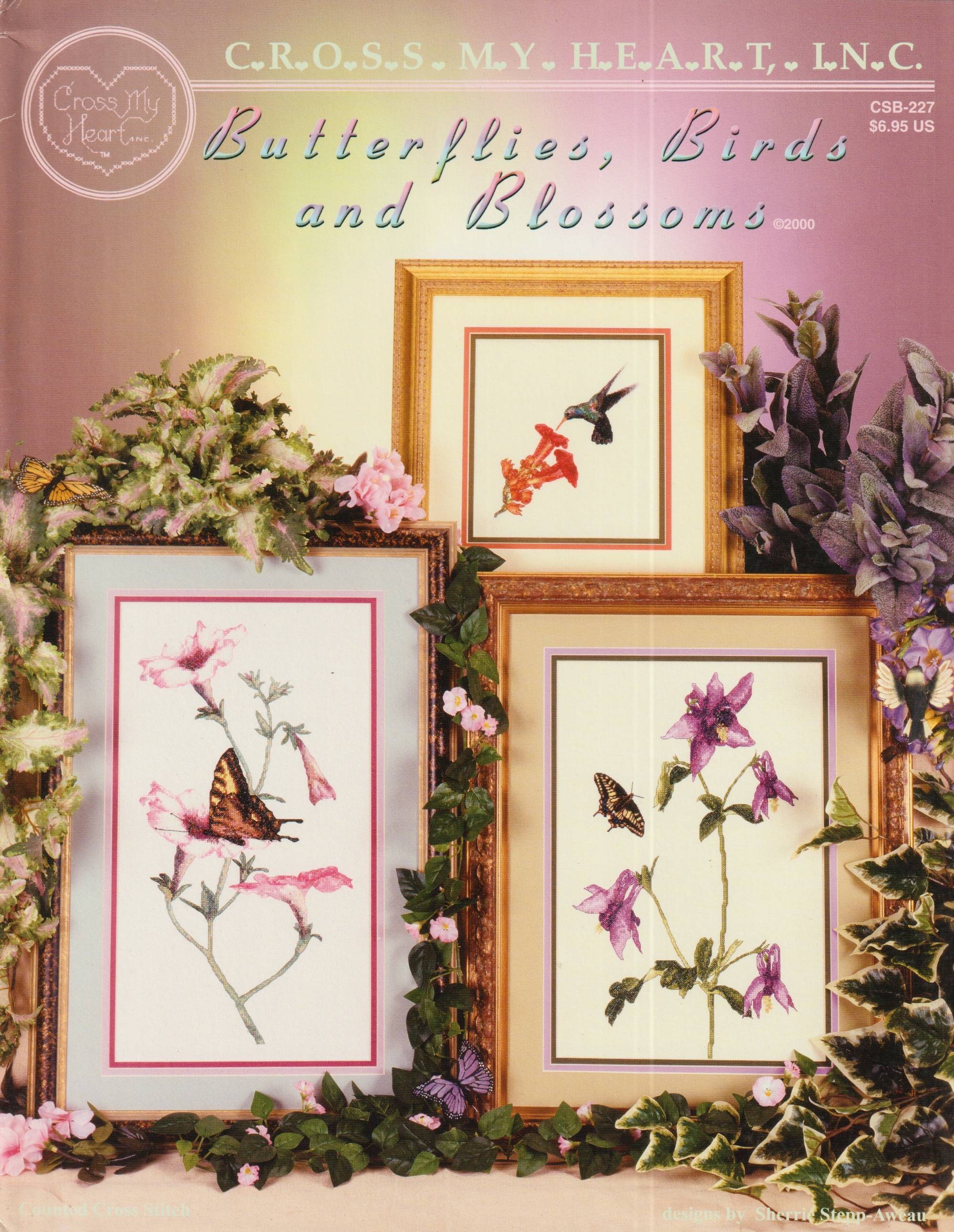 Cross My Heart ผังลาย Butterfiles, Birds and Blossoms