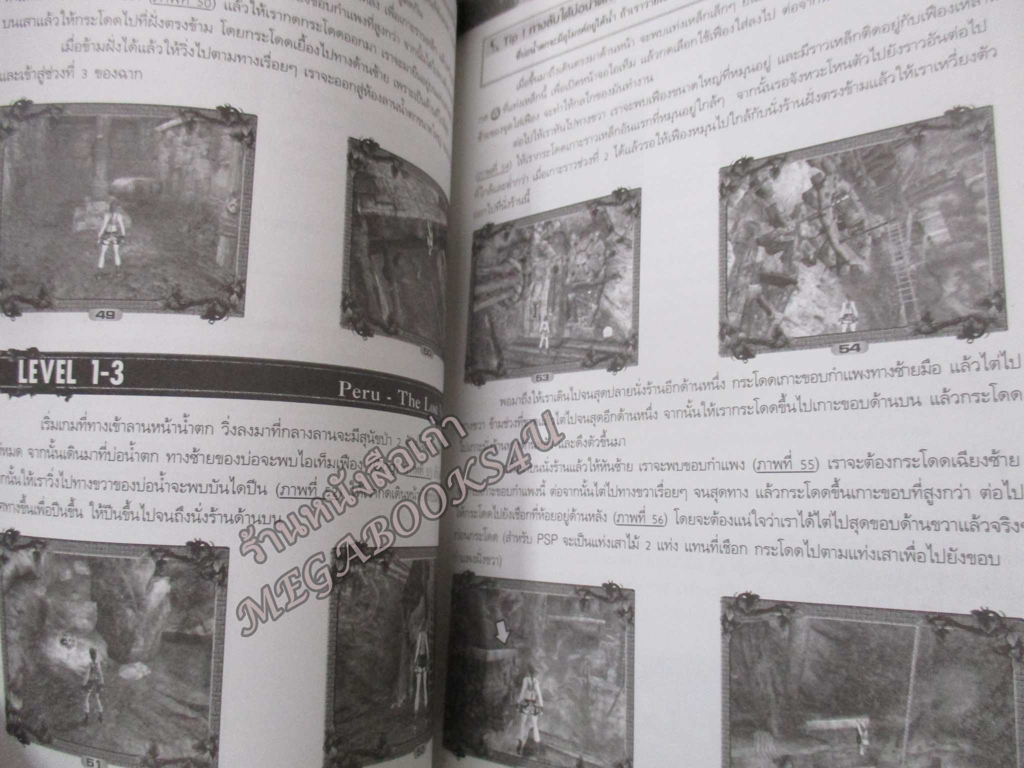 คู่มือเฉลยเกมส์ TOMB RAIDER ANNIVERSARY