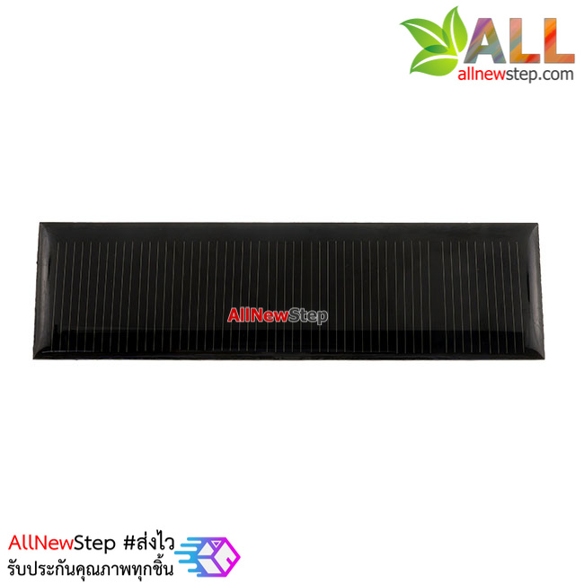 โซลาเซลล์ Solar panel solar cell ขนาด 100x28mm 5.5V 60mA
