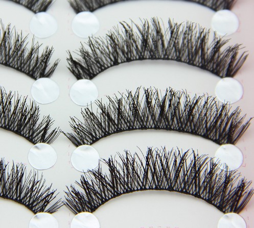 HS-45 ขนตาปลอม (ขายปลีก) เเพ็คละ 10 คู่