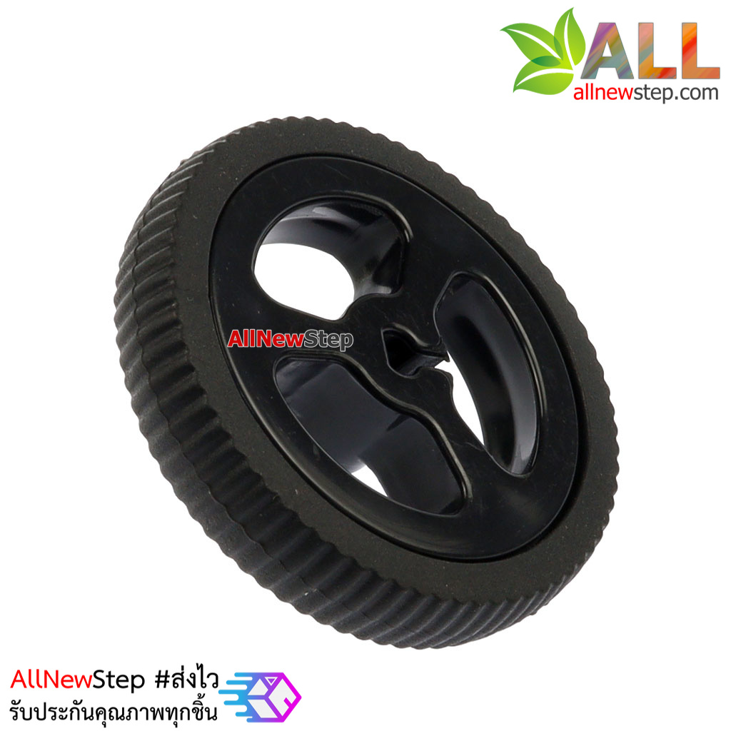ล้อรถ Smart Car miniQ car N20 motor rubber wheel diameter 34x7mm