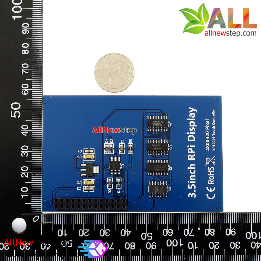 Raspberry Pi 3.5 TFT LCD Shield Touch Screen จอแบบสัมผัสสำหรับ Raspberry Pi 2/3 B/B+