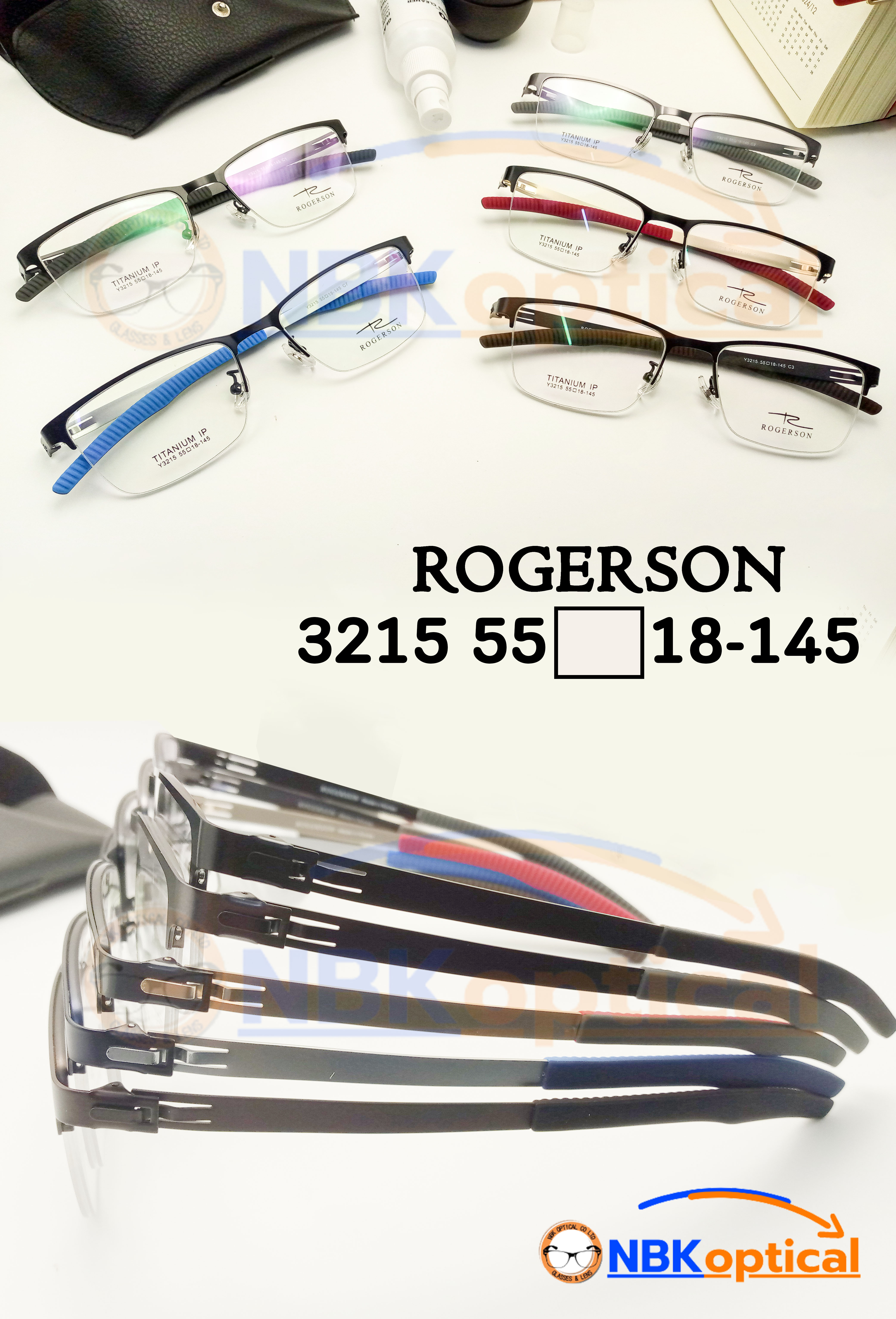 กรอบแว่นตา ROGERSON TITANIUM IP