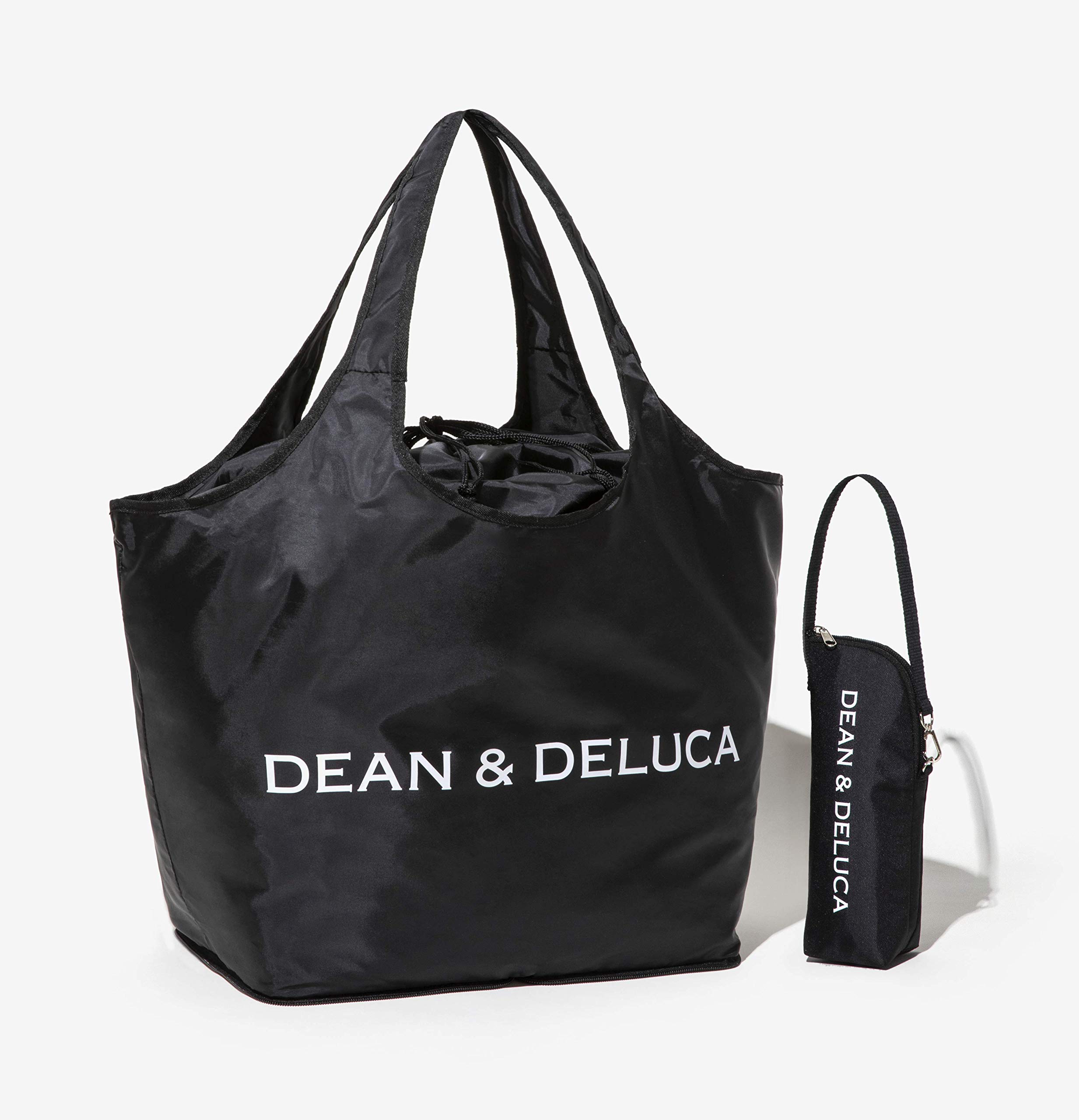 **หมดแล้ว DEAN & DELUCA Shopping Bag + Cold Bottle Case กระเป๋าช็อปปิ้งแบบพับได้ ถุงใส่ขวดเก็บความเย็น