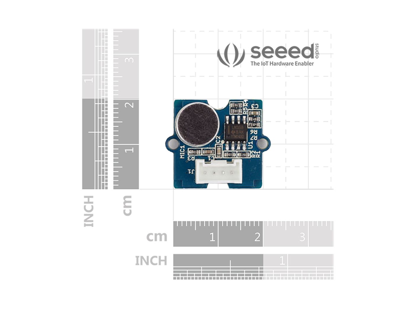 โมดูลเซนเซอร์เสียง Grove - Sound Sensor ของแท้จาก Seeed Studio
