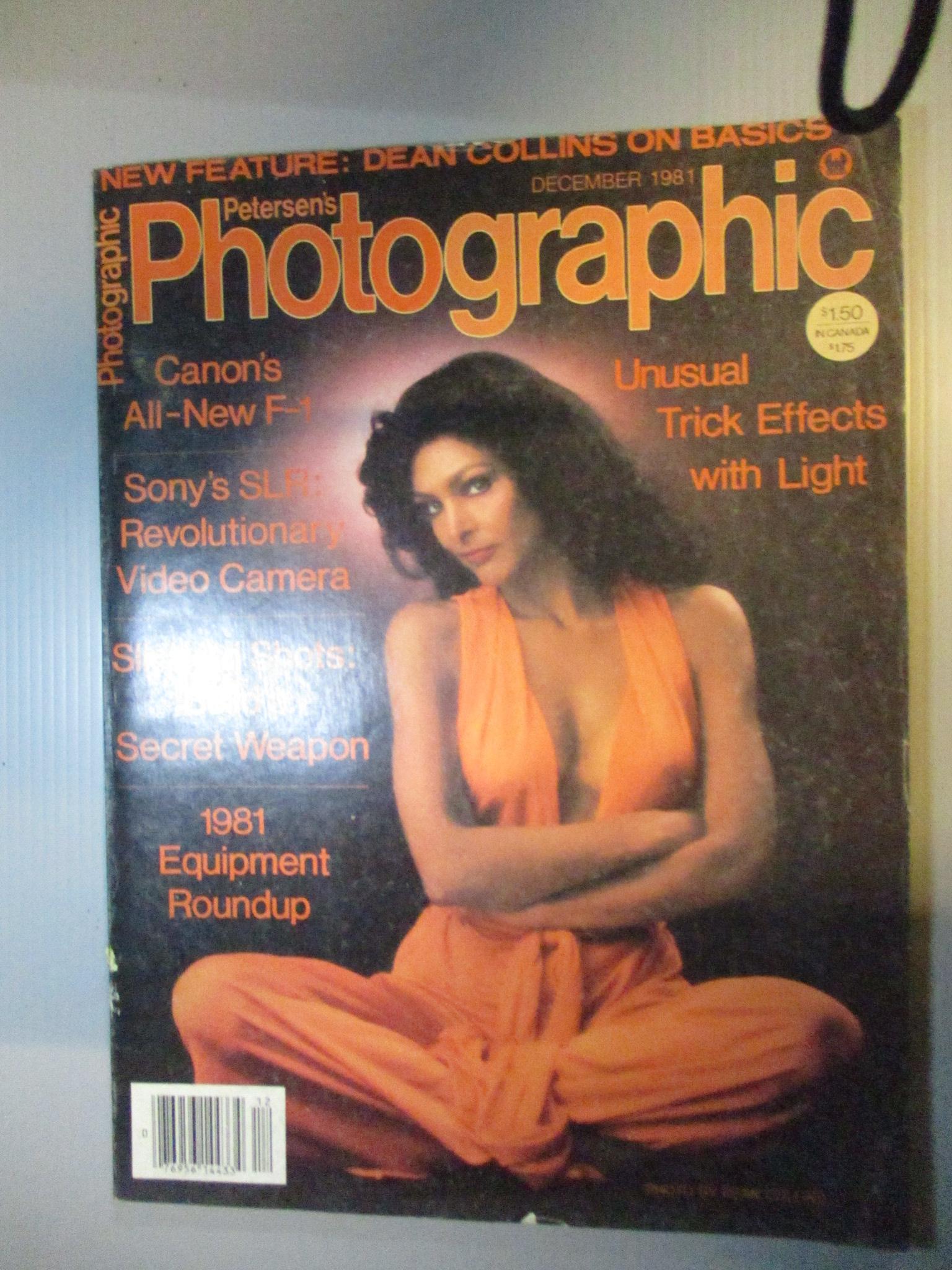 นิตยสารกล้องและการถ่ายภาพ PHOTOGRAPHIC ฉบับเดือน DEC 1981