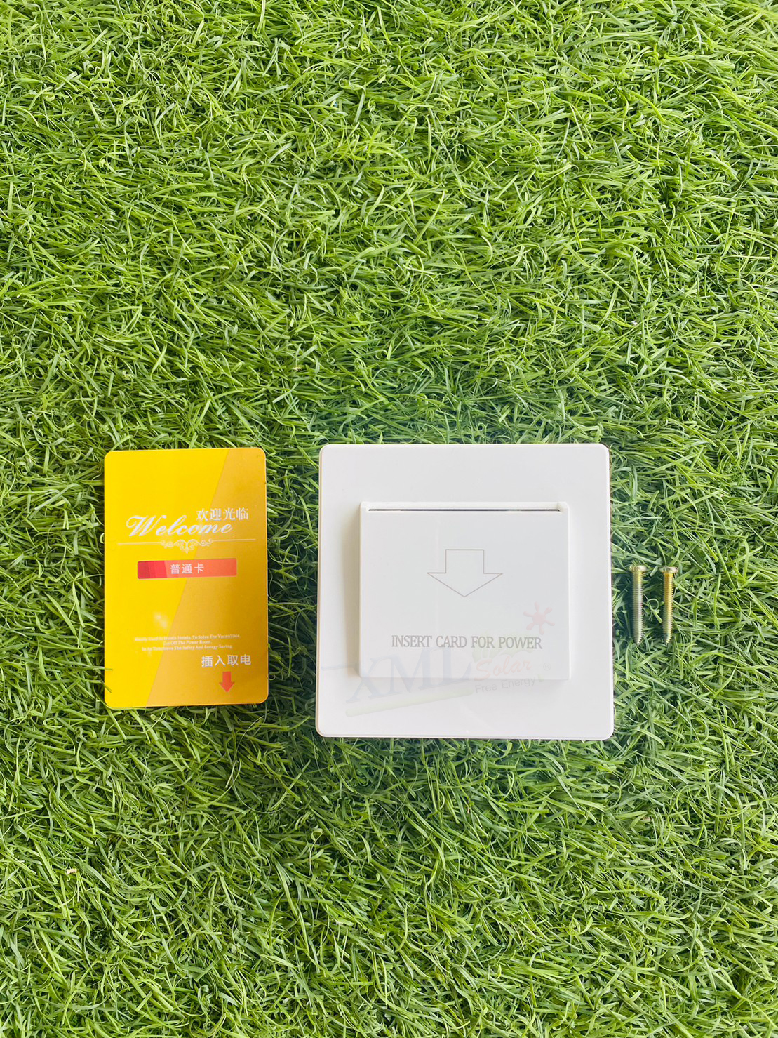 กล่องเสียบการ์ด ประหยัดไฟ ในห้องพัก (Energy Saver) รุ่น All Card รุ่นใช้บัตรได้ทุกชนิด (ฟรี คีย์การ์ด 1 ใบ)