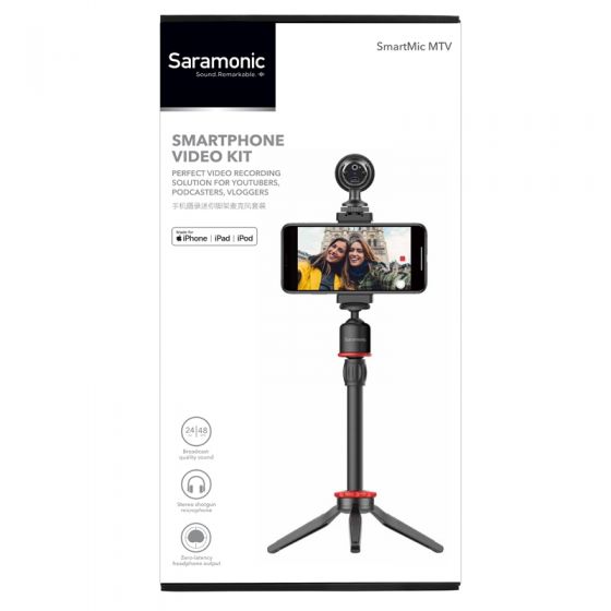Saramonic SmartMic MTV Smartphone Vlog Kit