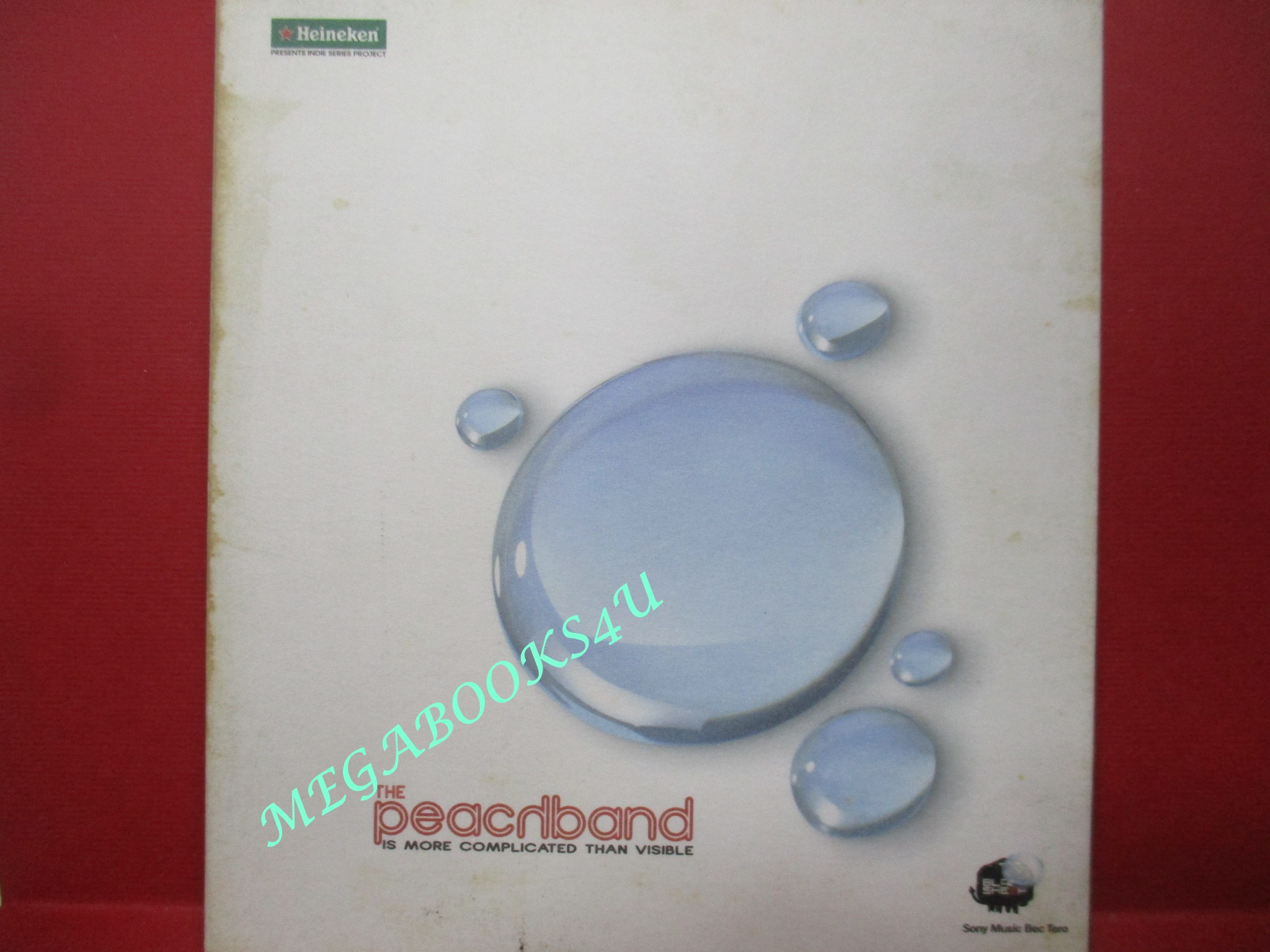 ซีดีเพลงไทยสากล THE PEACHBAND // ปกสวย แผ่นสวย