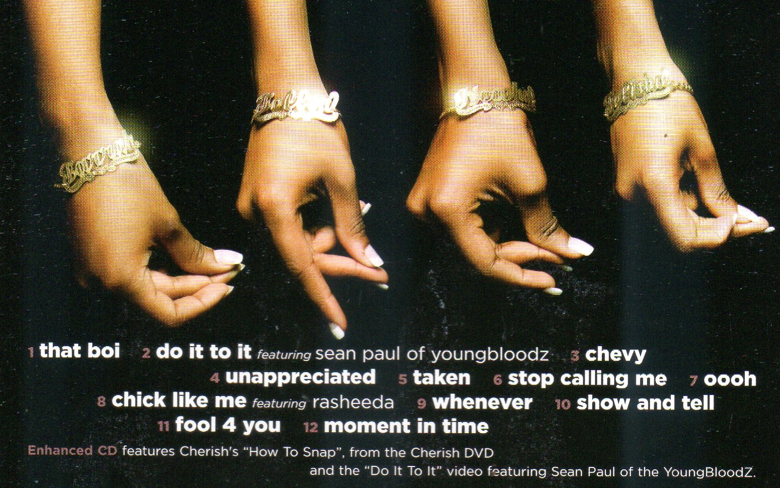 CD,Cherish - Unappreciated (2006)(Thai)