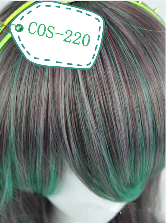 COS-220 วิกคอส ยาวดัดลอนปลาย หน้าม้าเป้ สีเเละทรงใกล้เคียงตามเเบบคะ (สินค้ามีจำกัด)
