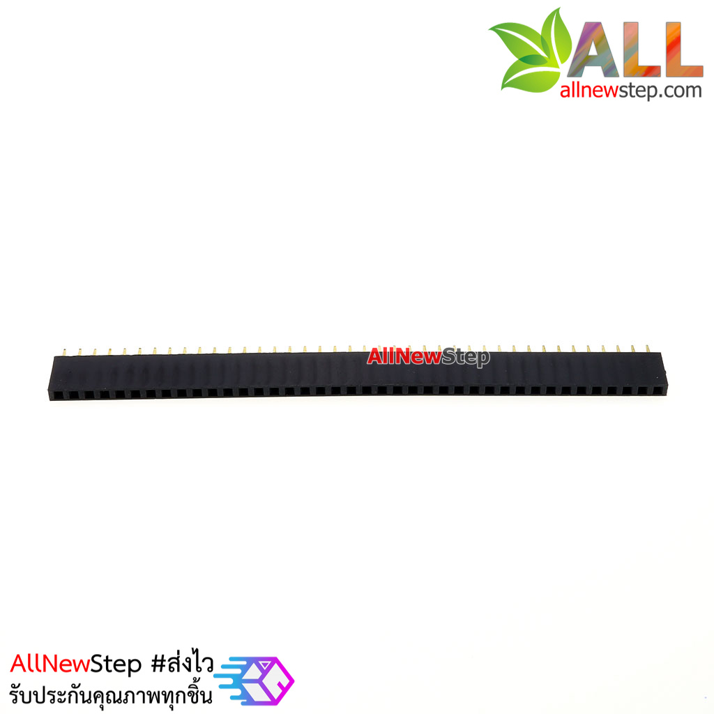 1x40 Pin 2.54mm Pin Square Female Pin Header Connector