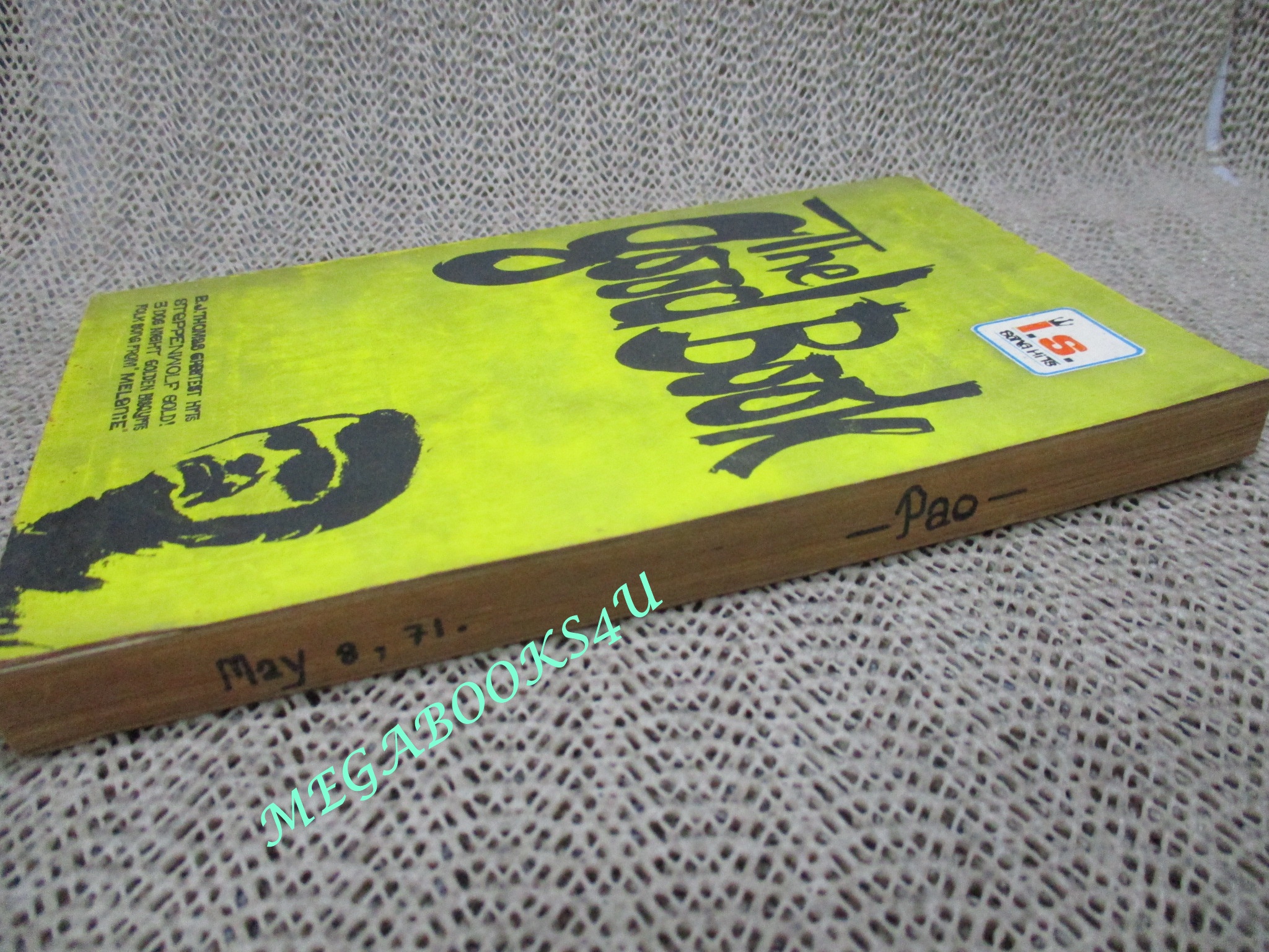 หนังสือเพลงเก่า I.S.Song Hits Impressive Song No.065 ปี2514