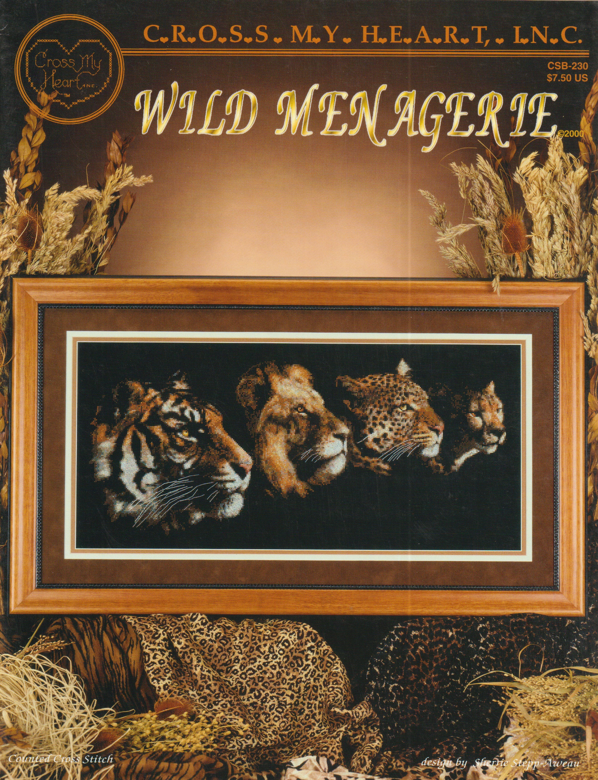 Cross My Heart ผังลาย Wild Menagerie