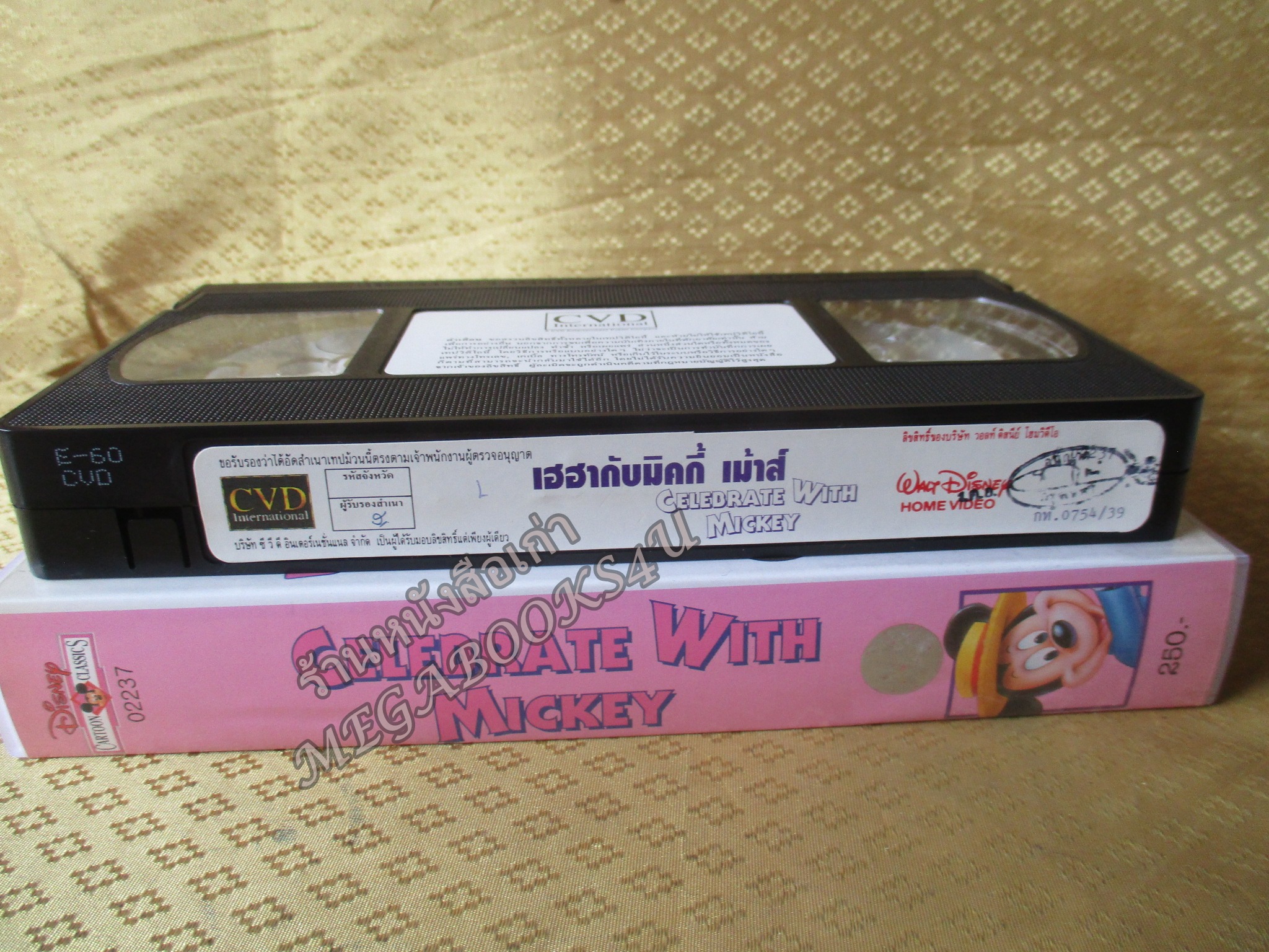 วีดีโอเทป Video Tape เฮฮากับมิกกี้ เมาส์ วอลท์ดิสนีย์