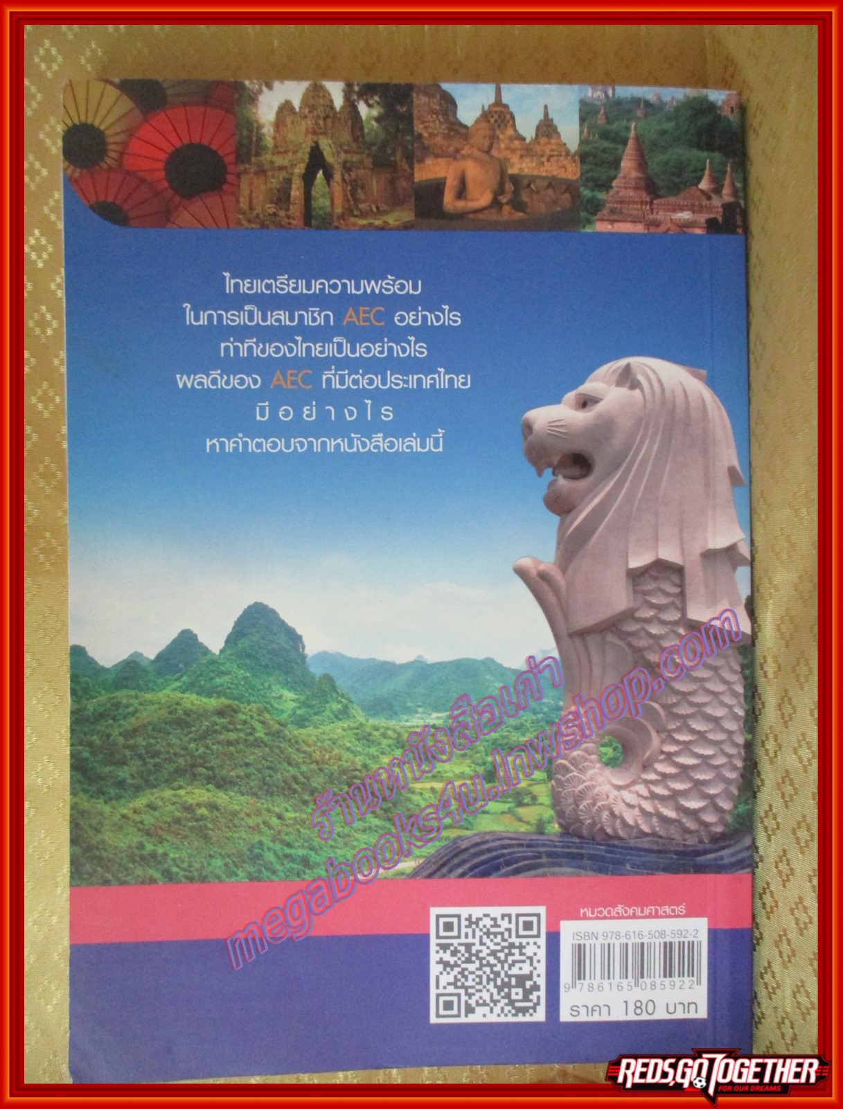 AEC Thai กับ ประชาคมเศรษฐกิจอาเซียน รู้จักเขา รู้จักเรา เตรียมพร้อมก้าวสู่ AEC ผู้เขียน บุญชัย ใจเย็น(มือสองจากห้องสมุด) (สภาพ70-80%)