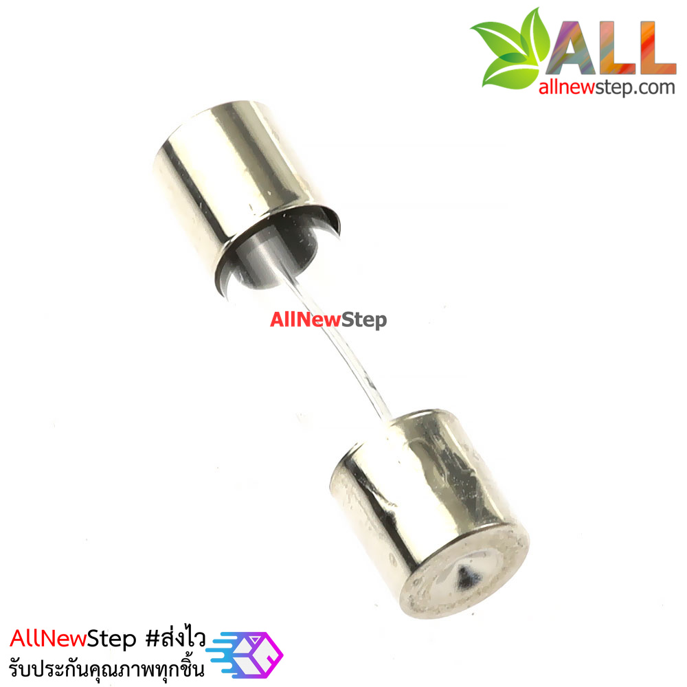 ฟิวส์ 10A 250V ขนาด 5x20mm fuse glass tube 10a 250v