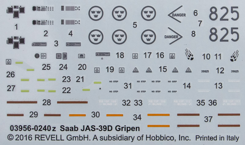 1/72 Saab JAS-39D Gripen twin seater