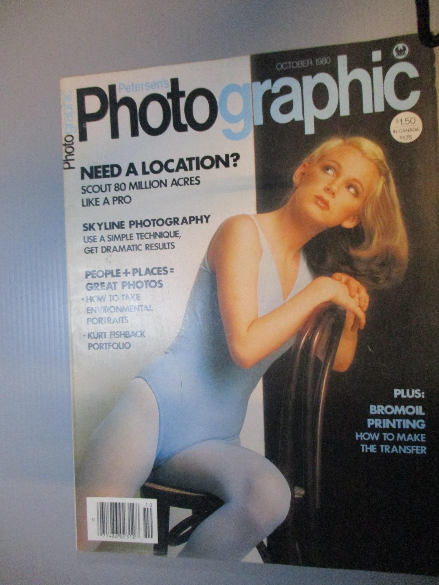 นิตยสารกล้องและการถ่ายภาพ PHOTOGRAPHIC ฉบับเดือน OCT 1980