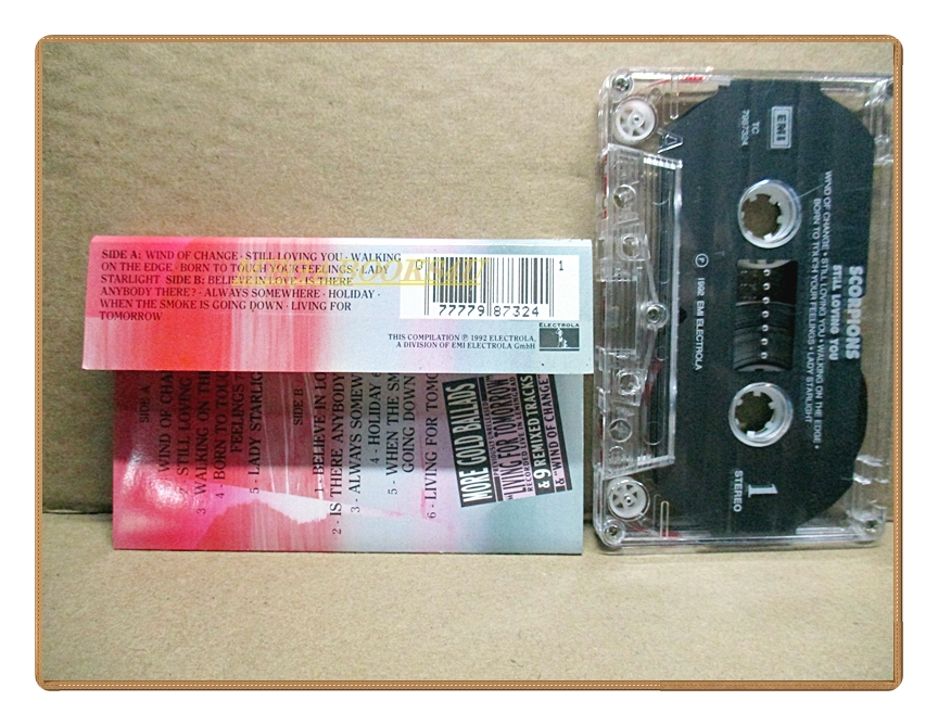 เทปเพลงสากล SCORPIONS / STILL LOVING YOU