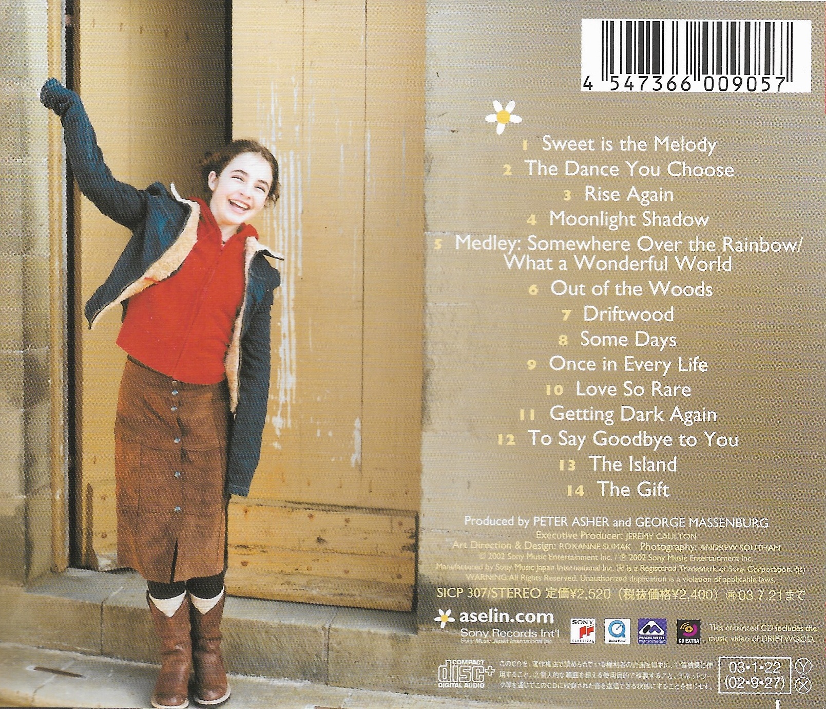 Used CD,Azalein Davison - Sweet Is the Melody (B)(2002)(Japan)